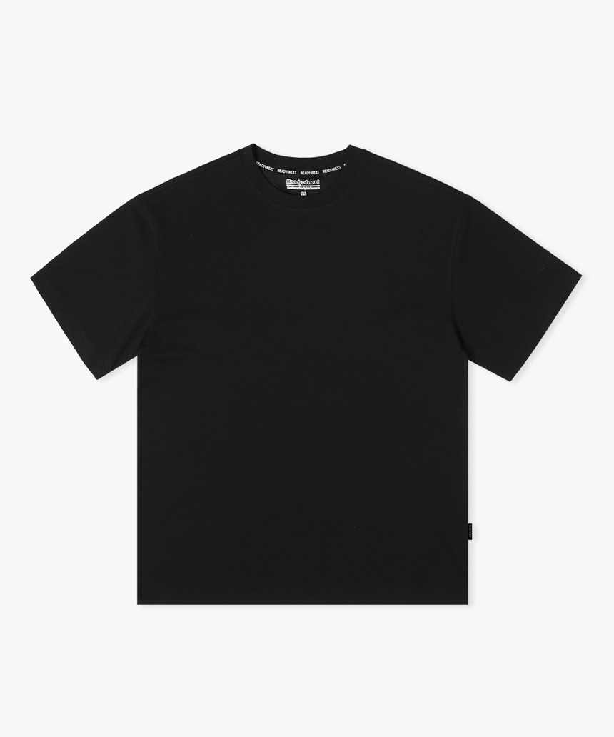에센셜 레이어드 티셔츠 BLACK,레디포넥스트